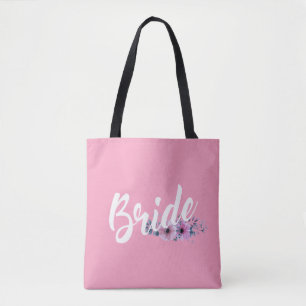 Elegante Braut Hochzeit Kalligrafie   Tote Bag Tasche