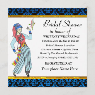 Elegante Brautparty-Einladung Einladung