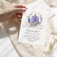 Elegante Bridal Tea Frische Pasta machen Brautpart