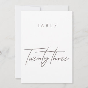 Elegante Budget-Kalligrafie-Hochzeitsstimmung-Tisc