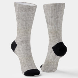 Elegante Burlap Pattern Socks Socken