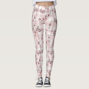 Elegante Butterfly Blossom (2) Leggings