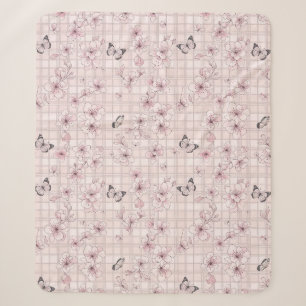Elegante Butterfly Blossom (4) Sherpadecke