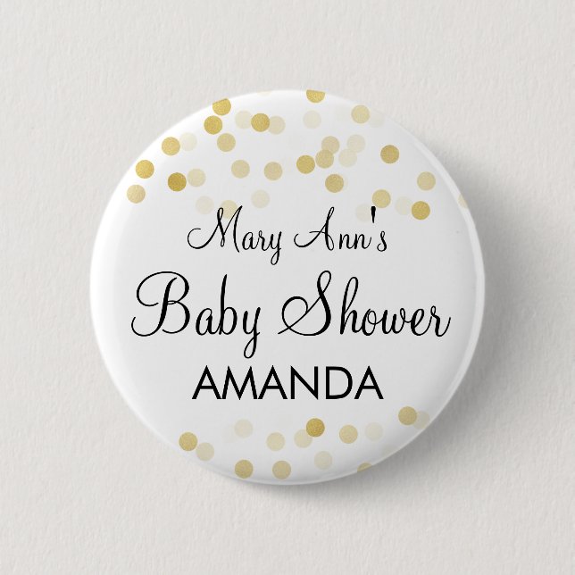 Elegante Button (Vorderseite)