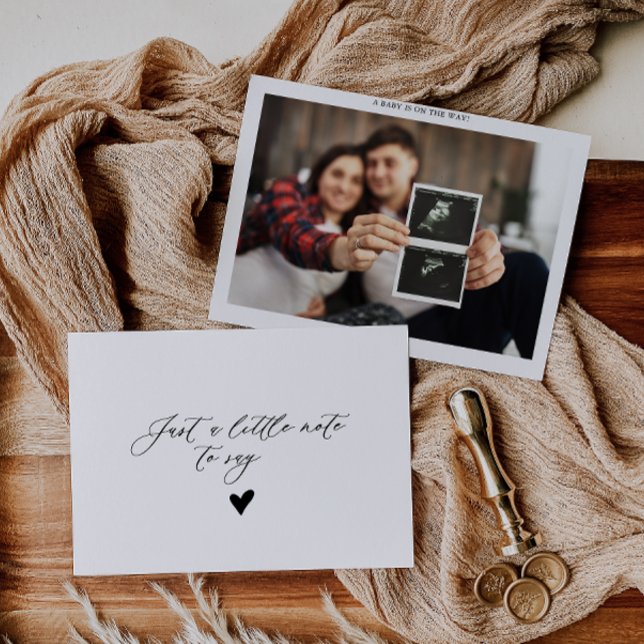 Élégante calligraphie Carte de Faire-part pour béb (Créateur téléchargé)