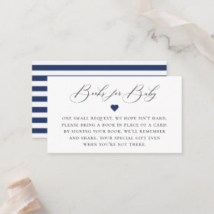 Elegante Calligraphy Book Request Enclosure Card Platzkarte
