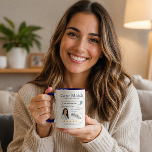 Elegante Care Match Onkologie-Arzt Anerkennung Tasse