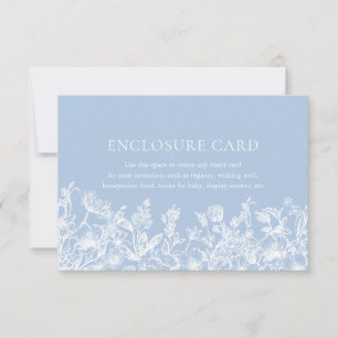 Élégante carte de boîtier Vintage bleu bleu bleu f