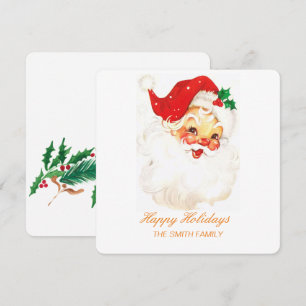 Elégante carte de vacances Watercolor