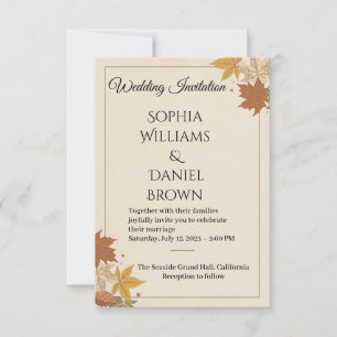 Elégante carte RSVP - Olive Green Mariage Suite 20