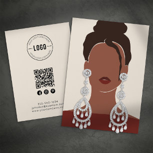 Élégante Cartes d'affichage pour bijoux
