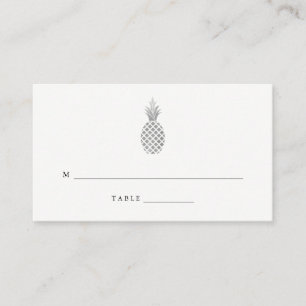 Elégante Cartes d'Escorte Mariage en ananas