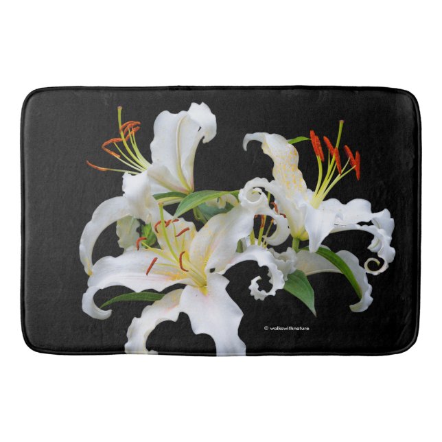 Elegante Casablanca Badematte (Vorderseite)