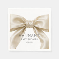 Elegante Champagner-Satin-Schleifen-Baby-Mädchen-P