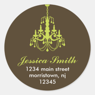 Elegante Chandelier Stickers