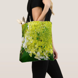 Elegante Chartreuse Green Limelight Hydrangea Tasche