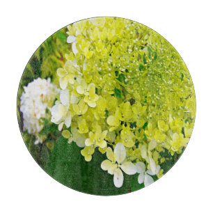 Elegante Chartreuse-Grüne Limelight-Hortensie Schneidebrett