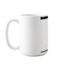 Élégante chatte blanche en céramique Mug