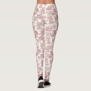 Elegante Chic Girly Rosa Pferdekilie Leggings