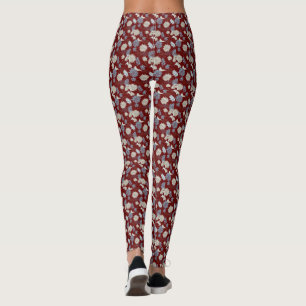 Elegante Chic-Wildblume Leggings