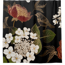 Elegante Chinoiserie Inspiriert Blumenblumen