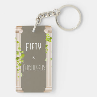 Elégante Cinquante Fabuleux Anniversaire Thème gre