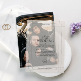 Elegante Classic Luxury Light Gray Monogram Weddin