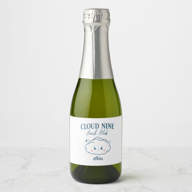 elegante Cloud 9 Junggeselinnen-Abschied (Vorderseite)
