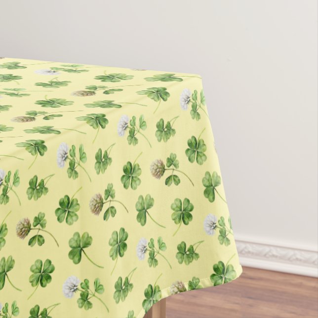 Elegante Clovers Tischdecke (Beispiel)