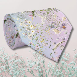 Élégante cravate Mariage rose et périphérique