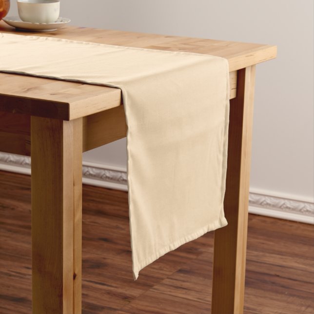 Elegante Cream Beige - Tischläufer (Beispiel)