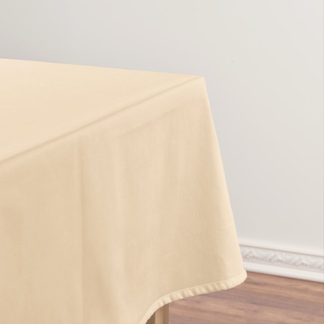 Elegante Creme Beige - Tablecloth Tischdecke (Beispiel)