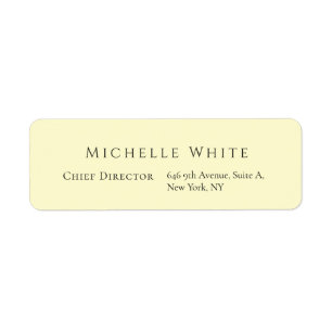Elegante Cremefarbe, professionell, modern