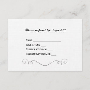 Elégante Croix celtique RSVP
