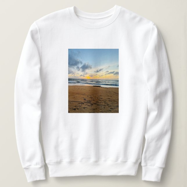 Elegante Custom Add Your Own Foto Geschenk für Wif Sweatshirt (Design vorne)