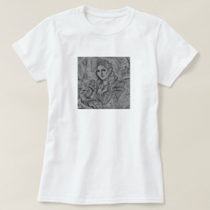 Elegante Custom Add Your Own Foto Geschenk für Wif T-Shirt
