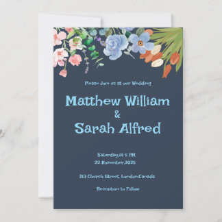 Elegante Custom Wedding Invitation Card Einladung