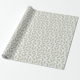 Elegante Cypress Happy Holidays Festival Geschenkpapier