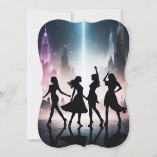 Elegante Dance-Party Einladungen