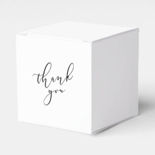 Elegante Dankeschön Gastgeschenk Hochzeit Box Geschenkschachtel
