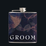 Elegante Dark Boho Lila Rose Gold Trauzeugen Flachmann<br><div class="desc">Elegant Dark Boho Lila Rose Gold Trauzeugen Flask #pampasgrass #junglewedding #jungleinvitation #coralwedding #weddingmenu #wortwedding #lasvegaswedding #terracottawedding #peachwedding #pampasweddingmenu #pampas #terracotta #coral #peach #naturalwedding #driedgr#driedpampas #wabisabiwedding #naturewedding</div>