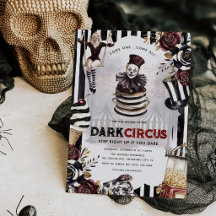 Elegante Dark Circus Halloween-Party