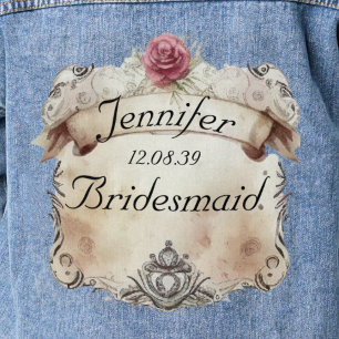 Elégante demoiselle florale personnalisée Blue Jea