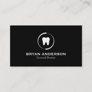 Elegante Dental Business Card Visitenkarte