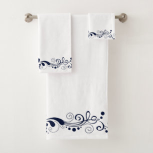 Elégante dentelle marine-Blue