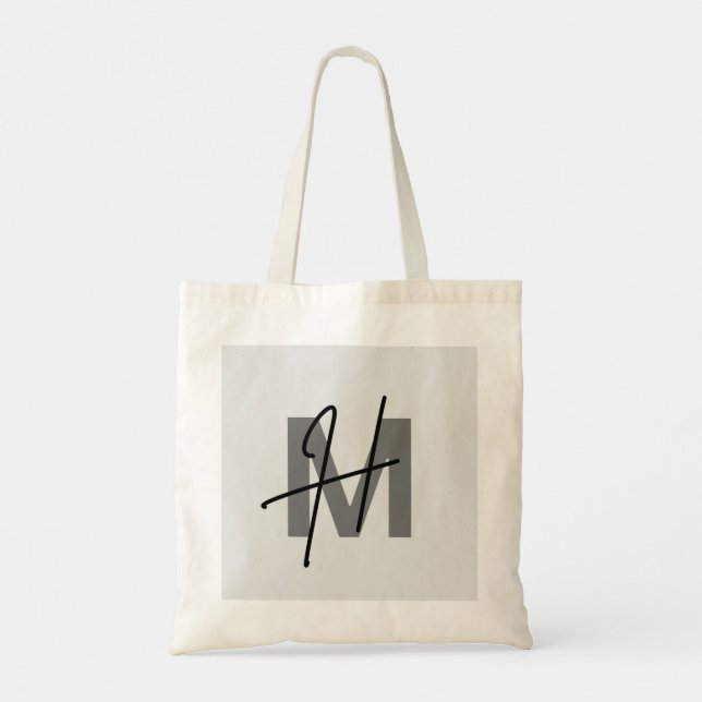 Elegante Design Tote Bag - Stilvoll und vielseitig Tragetasche (Rückseite)