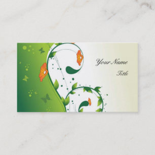 Elegante Designer Business Cards Visitenkarte