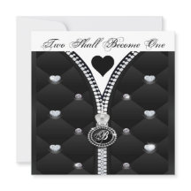 ELEGANTE DIAMANT-HERZ-EINLADUNG