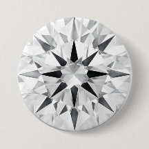Elegante diamant-inspirierte 3"-Schaltfläche - ind