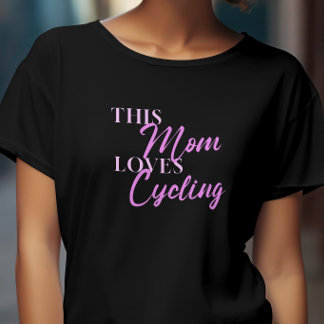 Elegante Diese Mama Lieben Radfahren für Mama Mutt T-Shirt